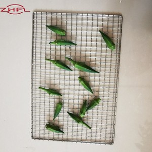 ถาดย่างสเตนเลสสตีล 304 เกรดอาหาร ตะแกรงบาร์บีคิวแบบลวด ไม่ติดกระทะ สำหรับย่างไก่กลางแจ้ง - Product Image 5