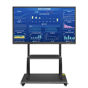 Pantalla táctil 4K Hiseeview todo en uno, panel plano interactivo de 55-110 pulgadas, pizarra inteligente LCD 4K para escuelas y salas de reuniones - Product Image 5