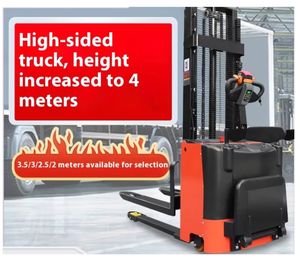 Apilador Eléctrico de <span class=keywords><strong>1</strong></span>.6m a <span class=keywords><strong>6</strong></span> Metros, Gran Oferta, Capacidad de Carga de 2 Toneladas, Montacargas Eléctrico de Pie - Product Image 2