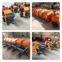 Machine à projeter le mortier Construction 511, équipement polyvalent pour le projection de plâtre, de mastic et de ciment sur les chantiers de construction