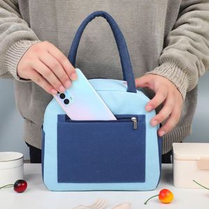 New Fashion Large <b>Insulated</b> <b>Lunch</b> <b>Box</b> Thickened <b>Lunch</b> Bag Outdoor Oxford Cloth <b>Lunch</b> <b>Box</b> - Product Image 4