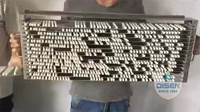 Machine de moulage manuelle pour craie, en plastique et acier inoxydable, pour la fabrication de moules à craie scolaire 720 800, prix bas, direct usine