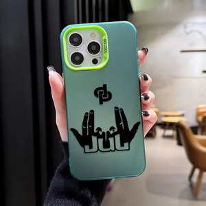 Funda de Lujo para Teléfono Móvil, Diseño IMD Laser JUL Rapper, Carcasa Rígida de PC a Prueba de Golpes para iPhone 12 13 14 15 16 17 Pro Max Plus - Product Image 3
