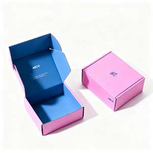Cajas <span class=keywords><strong>de</strong></span> Envío Autoensamblables <span class=keywords><strong>de</strong></span> Cartón Kraft Reciclable con Logotipo Personalizado Impreso al por Mayor, con Recubrimiento UV Localizado, Grosor <span class=keywords><strong>de</strong></span> 2 mm, Plegables - Product Image 2