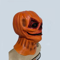 2025 Halloween drôle horreur citrouille Alien Latex masque nouveau Spot Cosplay masque