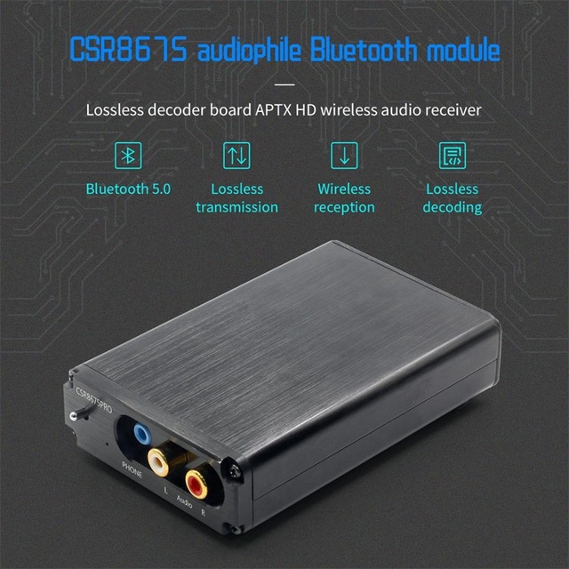 CSR8675 audiophile BT module 5.0 lossless decoder board APTX HD wireless audio receiver LDAC
