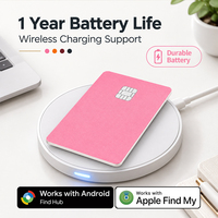 Kompatibel dengan iOS dan Android, Desain Tipis, Tahan Air IP68, Pengisian Daya Nirkabel, Temukan Perangkat Saya, Daya Tahan Baterai Lama