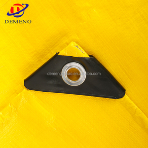 Bâche PVC enduite jaune 550G de haute qualité, personnalisée, imperméable, écologique, anti-UV, pour camions, bateaux, tentes et usage industriel – Prix abordable - Product Image 2
