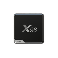 X96 A100 Amlogic S905A Android 14 Set Top TV Box 4/32Gb 2.4G&5G Wifi 4K Android TV Box Dengan Aplikasi Great Cast