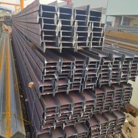 Poutres en H et poutres en I en acier doux laminé à chaud ASTM A992 de haute qualité, profil W 8*15, avec services de découpe et de soudage de ferraille pour charpentes inclus