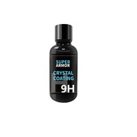Kit de revêtement céramique graphène 9H haut de gamme, protection professionnelle de la peinture automobile, finition brillante, hydrophobe, anti-rayures
