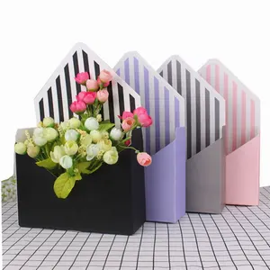 Umschlag folding tragbare blume box verdickt blume geschenk box in lager