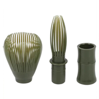 Fouet à Matcha Multicolore Réutilisable en Plastique ABS PP et Résine Chasen pour Café, Matcha Latte, Mélange Quotidien, Entretien Facile, Vente en Gros, Fournitures de Thé