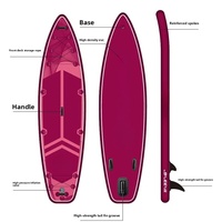 Planche de surf gonflable offshore pour adulte, planche de loisirs à domicile, planche de pêche, planche de ski nautique épaissie