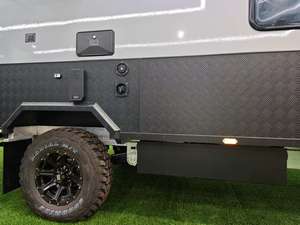 Caravane tout-terrain de luxe 2026, légère, pliable, extensible, 16 pieds, <span class=keywords><strong>4x4</strong></span>, caravane de voyage, rangement, camping-car - Product Image 3