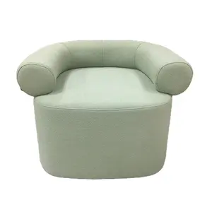 Sofá de cachemir Simple para sala de estar, silla de diseño, red de estudio fotográfico, sofá de dormitorio rojo