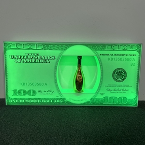 RICHSHINING Logotipo personalizado Intermitente 100 Dollar Bill Vip Led Glorifier Display para KTV Night Club Party - Product Image 1