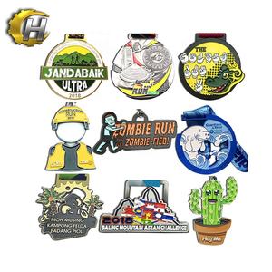 Médaille d'or personnalisée, médaille miraculeuse pas chère, powerlifting, haute qualité - Product Image 2