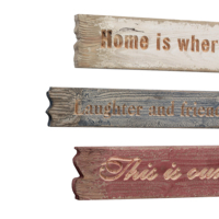 Bricolage en bois personnalisé, décoration rustique de la maison, ensembles de panneaux artisanaux, Plaques de lettres suspendues murales en détresse