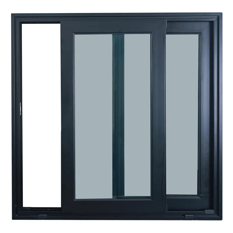 2 del Panel de AS2047 Australia estándar de aluminio ventana corredera