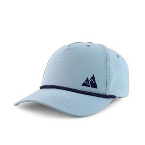 Casquette de camionneur à bord incurvé en nylon imperméable structuré à 5 panneaux avec logo imprimé de haute qualité unisexe pour les sports de plein air - Product Image 1