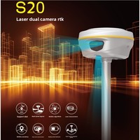 Alat Survei Presisi Tinggi Genggam South S20 Laser Dual-Camera RTK dengan Navigasi Visual-Inersial dan GPS