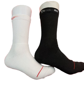OEM Design personalizzato basket Sport atletico calze di Design libero maglia di alta squadra di cotone di bambù realizzato con il proprio Logo - Product Image 1