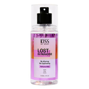 Brume parfumée Kiss My Body Lost In Paradise 88ml, parfum longue durée qui vous confère un charme irrésistible et fait battre les cœurs de tous. - Product Image 1