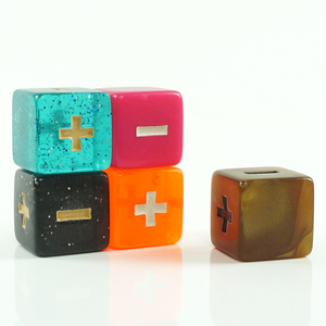 16Mm Thiết Kế Mới Đầy Màu Sắc <span class=keywords><strong>Dice</strong></span> Square Counter <span class=keywords><strong>Dice</strong></span> Phân Số <span class=keywords><strong>Dice</strong></span> Cho Câu Lạc Bộ Trò Chơi - Product Image 5