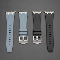 AP Style Nueva correa de silicona para Apple Ultra 2 49mm, correa de reloj de silicona para IWatch Band 41 40 44 45 46 49mm
