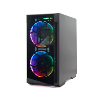 Boîtier d'ordinateur de jeu JNP Gaming personnalisé E-ATX, boîtier d'ordinateur de jeu en verre trempé avec glissière