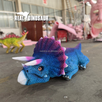 Ferngesteuerter Stahl-Animatronik-Roboterhund Triceratops KI-gesteuerter Dinosaurier für Abenteuerparks & Öffentliche Nutzung