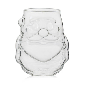 Tasse en verre borosilicate en forme de Père Noël, résistante à la chaleur, pour cadeau de Noël, café, décoration de la maison - Product Image 2