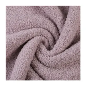 Fabbrica all'ingrosso Skin Friendly super soft 100 poliestere Double Sided Fleece Cloud coral Fabric per pigiama più caldo