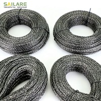 Corde en fibre d'aramide résistante à l'abrasion avec âme en UHMWPE pour équipement d'escalade et utilisation en arboriculture