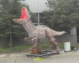 <span class=keywords><strong>Dinosaurio</strong></span> Animatrónico Personalizado de 6 m con Motor Servo, Modelo de <span class=keywords><strong>Dinosaurio</strong></span> de Goma Hecho a Mano, <span class=keywords><strong>Indominus</strong></span> <span class=keywords><strong>Rex</strong></span> para Atracción de Parque - Product Image 2