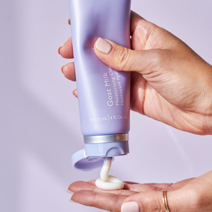 Lotion de chèvre nettoyante pour le visage, <span class=keywords><strong>lait</strong></span> de chèvre pour le visage, doux et quotidien, sans tache ou images, élimine la saleté, l'huile et produits de maquillage, 30 ml - Product Image 5