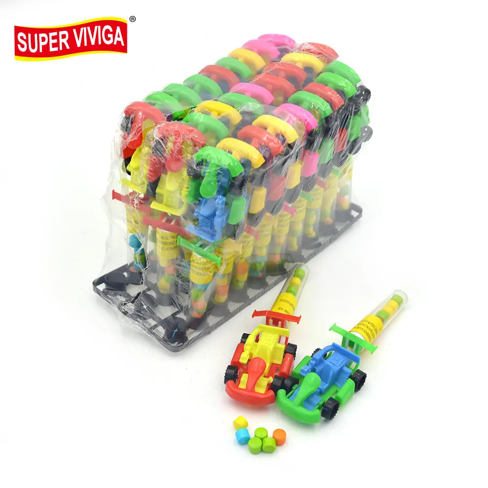플라스틱 자동차 모양 장난감 사탕 과자 하드 캔디 장난감