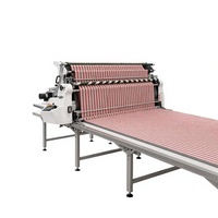 Machine automatique de découpe de tissu Blue Lotus 220V neuve avec moteur pour la production en série de tissus tricotés et de T-shirts en usine