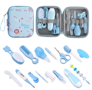 Baby <strong>Care</strong> Kit Nail Clippers Nail Driller Massage Scalp Shampoo Brushes Medicine Feeder 20-piece Brush EVA <strong>Package</strong> <strong>Care</strong> Set - Product Image 2