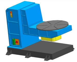 หุ่นยนต์เชื่อมพร้อมเครื่องเชื่อม MIG MAG CO2 ระบบเซอร์โว 2 แกน พร้อมแท่นหมุน - Product Image 1
