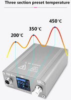 Station de soudage numérique OSS T12-X Plus avec écran, plateforme de réparation de téléphones, station de soudage T12X Plus