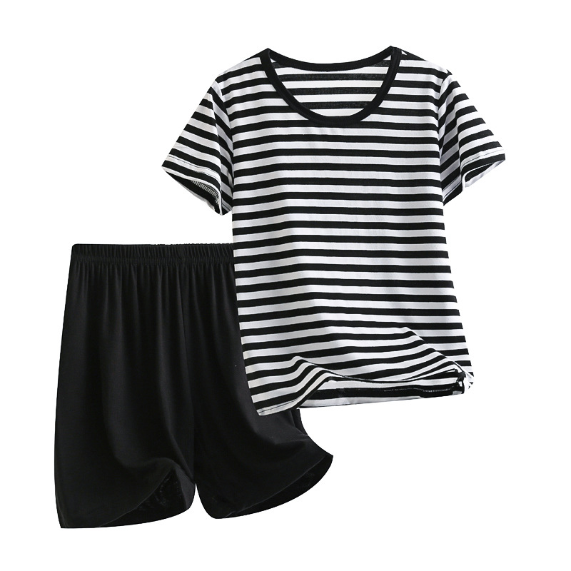 Noir [manches courtes + short]