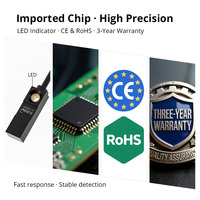 Sensor Proximitas Induktif SL-J5MP1 Tipe Flat PNP Tanpa 3-kabel Jarak Deteksi 5mm Sensor Saklar Proximitas Kapasitif
