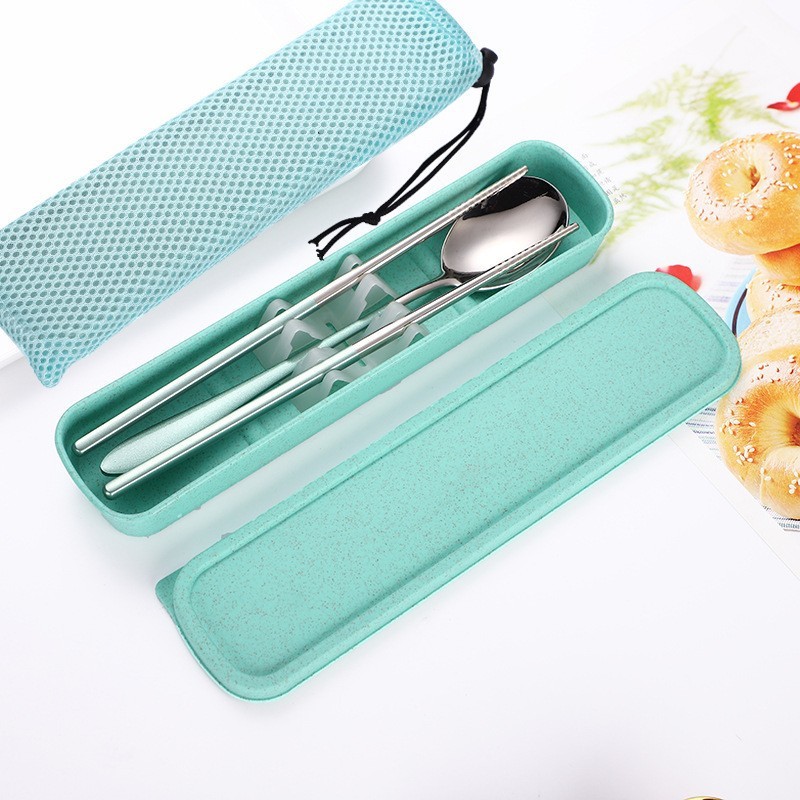 [Two-Piece Set] Silver + Green + Green Boxes of Green Bags