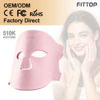 Máscara de Terapia de Luz LED 335 con Certificación Red Dot, Dispositivo de Belleza con Cobertura Facial Completa y 5 Programas de Fototerapia Seleccionables
