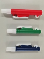Pompe à pipette de laboratoire de haute qualité avec quatre couleurs 2ml/5ml/10ml/25ml Support OEM