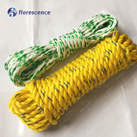 Corde en polyéthylène à 3 brins haute résistance 4mm 6mm 8mm 10mm pour la pêche marine