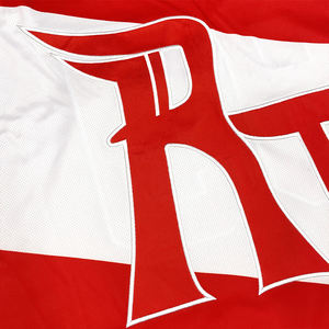 เสื้อกีฬาฮอกกี้เยาวชนแบบตลกสีขาวและสีแดงงานปักตามสั่ง - Product Image 5