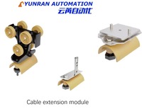 Module de connexion de rail en alliage d'aluminium, accessoire pour système KBK en acier